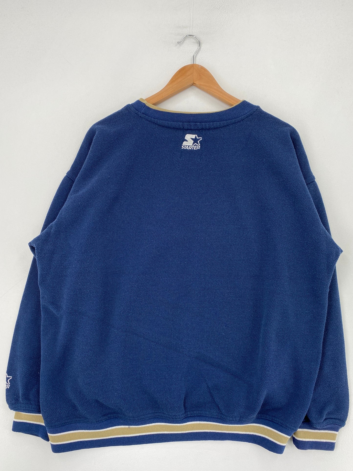 Vintage STARTER x NOTRE DAME Size L College Sweat-shirt / F9124S