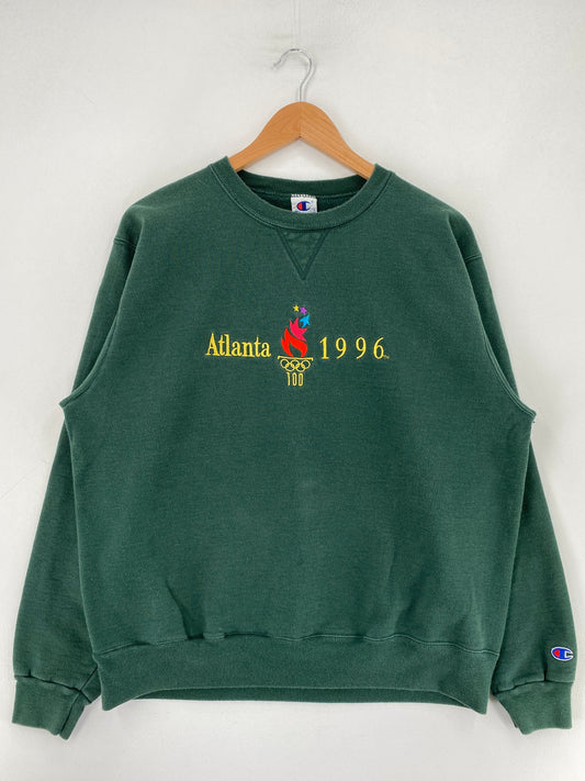 1996 ATLANTA Size XL Vintage Sweat-shirt / F9116S