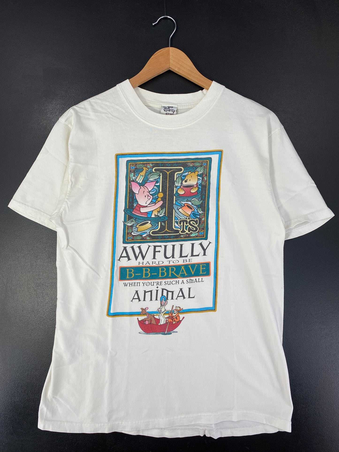 00' DISNEY WINNIE THE POOH AND FRIENDS Made in USA Size M Vintage T-Shirt / G1043T