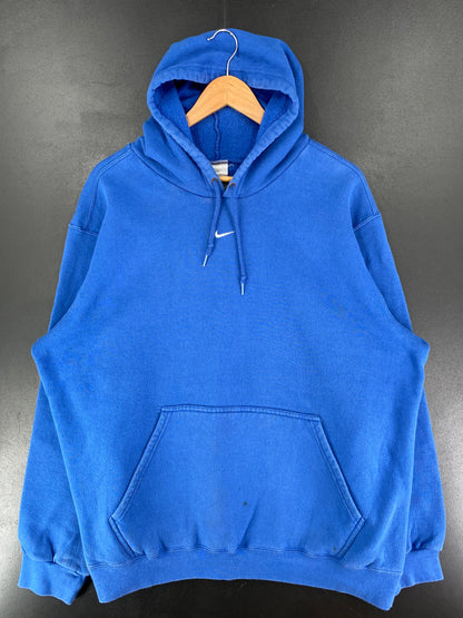 90’s NIKE Center Swoosh Size XL Vintage Hoodie Sweat-shirt / G1496S