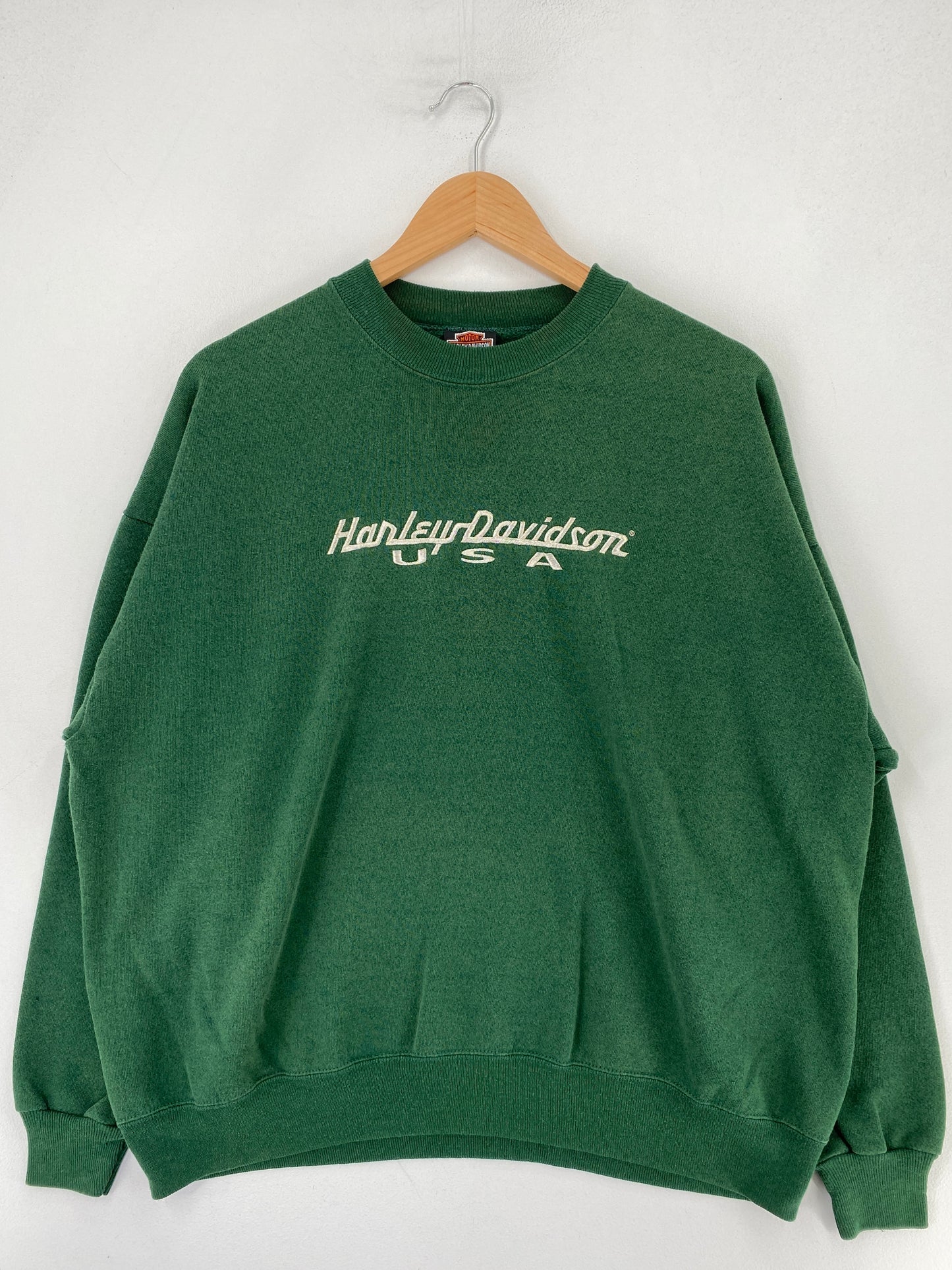 90's HARLEY DAVIDSON Made in USA Size XL Vintage Sweat-shirt / F9305S