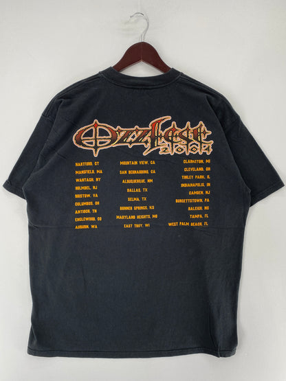 2004 OZZFEST Size XL Vintage Music Tour T-shirt / F2579T