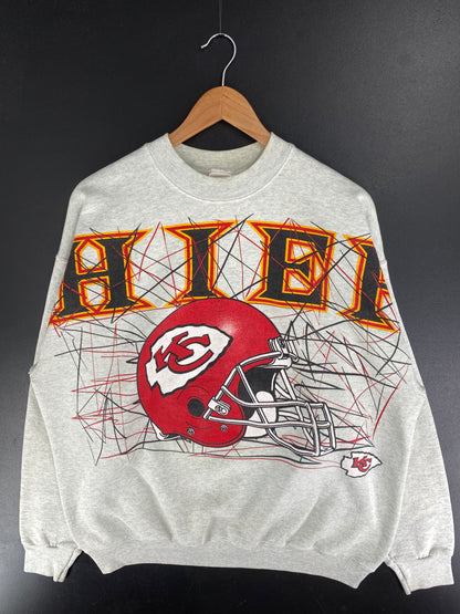 90’s KANSAS CITY CHIEFS Size XL NFL Sweat-Shirt / F4856S