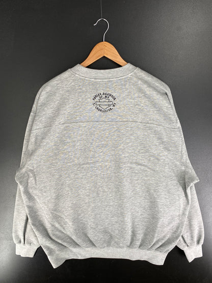 Vintage HARLEY DAVIDSON Size No Tag (Approx.XXL)  Sweat-Shirt / F4891S