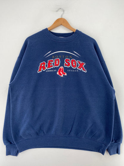 2004 BOSTON RED SOX Size XL Vintage MLB Sweat-shirt / G1194S