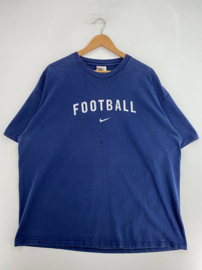 90’s NIKE FOOTBALL Made in USA Size XXL Vintage T-shirt / G2403T