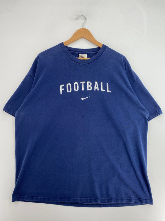 90’s NIKE FOOTBALL Made in USA Size XXL Vintage T-shirt / G2403T