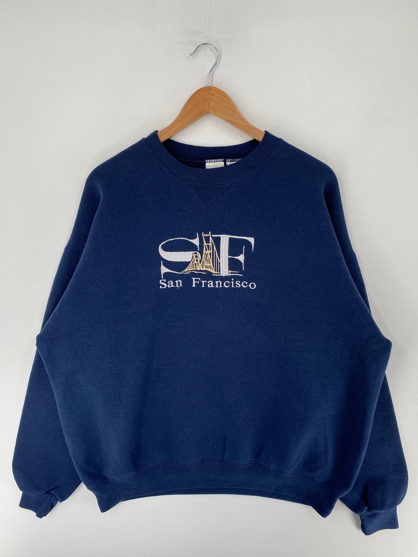 Vintage SAN FRANCISCO Size XL College Sweat-Shirt / F4994S