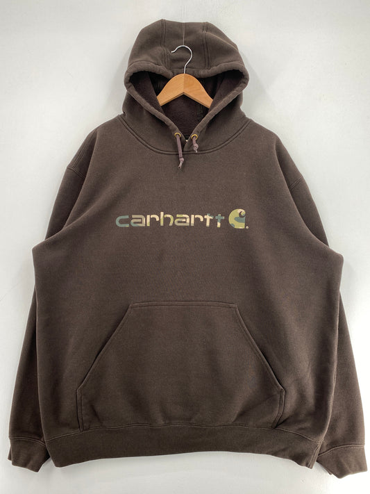 Vintage CARHARTT Size XL Hoodie Sweat-Shirt / G1428S
