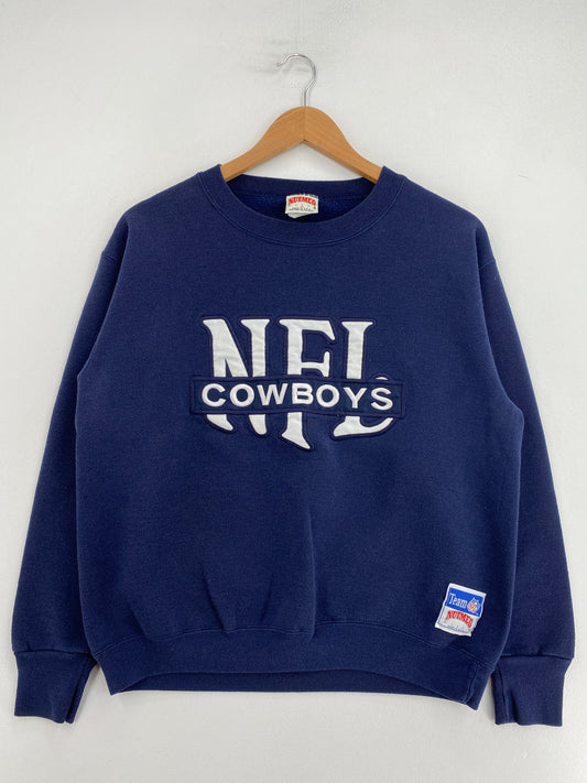 90's DALLAS COWBOYS Made in USA Size M Vintage NFL Sweat-Shirt / G1824S