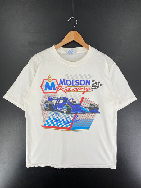 90's MOLSON Racing Made in USA Size L Vintage T-shirt / F2722T