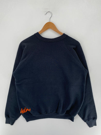 90's MIAMI DOLPHINS Made in USA Size XL Vintage NFL Sweat-Shirt / F3789S