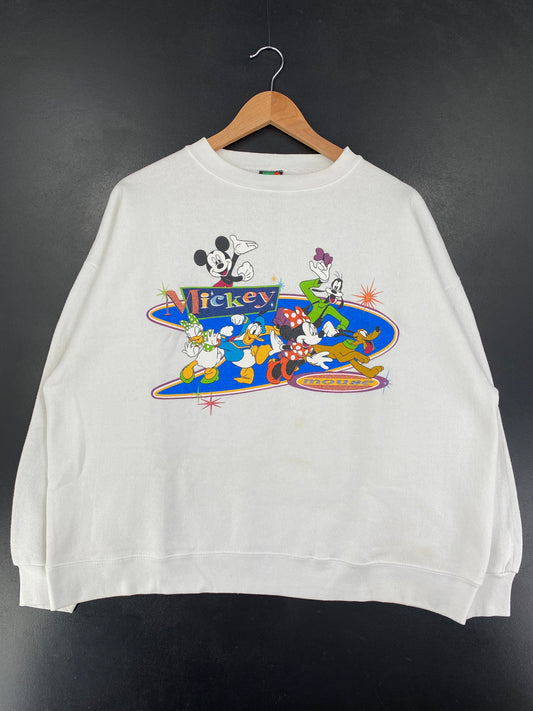 90's DISNEY Made in USA Size L-XL Vintage Sweat-Shirt / G2080T