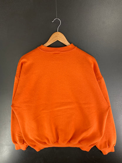 Vintage DEER Size No Tag (Approx.XL) Animal Sweat-Shirt / F4962S