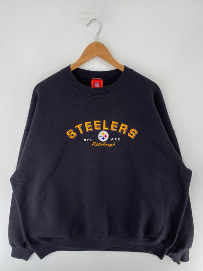 Vintage STEELERS Size XXL Vintage NFL Sweat-shirt / F2827S