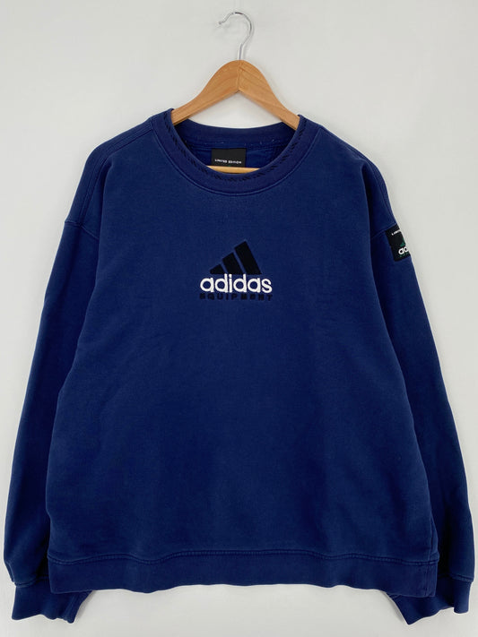 .90's ADIDAS EQUIPMENT Size XL Vintage Sweat-Shirt / F3012S