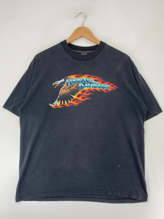 90’s HARLEY DAVIDSON Size XL Vintage T-Shirt / F9422T