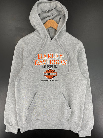 .Vintage HARLEY DAVIDSON Size M Hoodie Sweat Shirt / F5697S