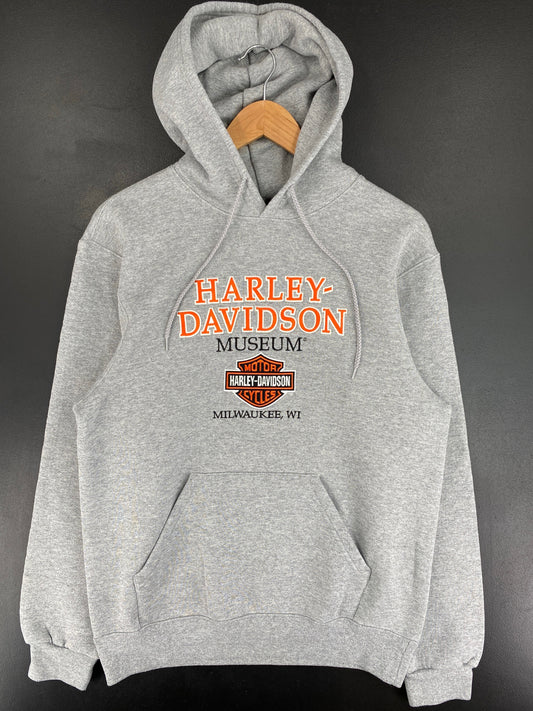 .Vintage HARLEY DAVIDSON Size M Hoodie Sweat Shirt / F5697S