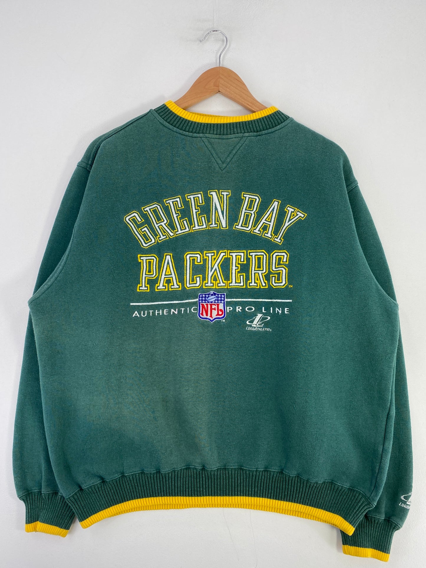 Vintage GREENBAY PACKERS Size L NFL Sweat-Shirt / G944S
