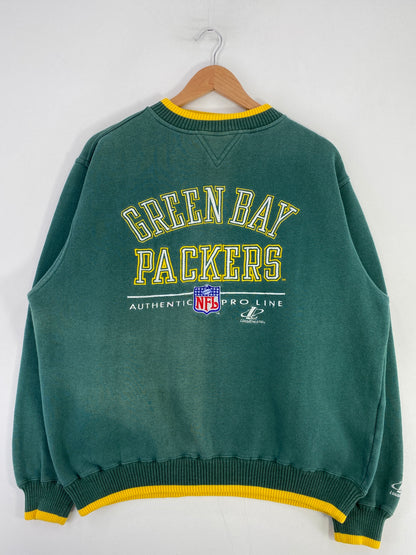 Vintage GREENBAY PACKERS Size L NFL Sweat-Shirt / G944S
