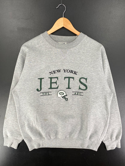 90’s NEW YORK JETS Size M NFL AFC Sweat-shirt / F2565S