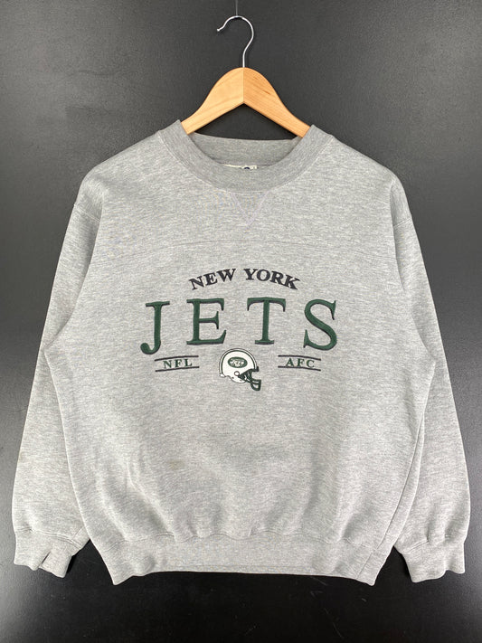 90’s NEW YORK JETS Size M NFL AFC Sweat-shirt / F2565S