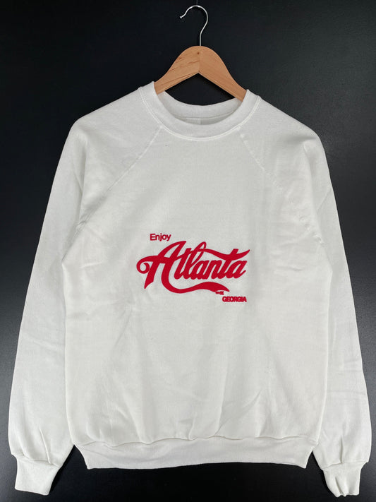 80’s Deadstock ATLANTA Made in USA Size L Vintage Sweat Shirt / G4034S
