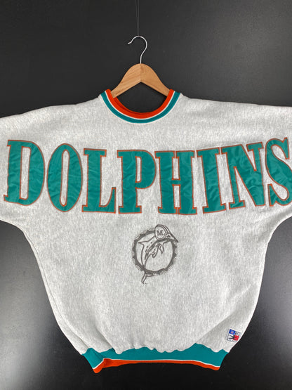 90's MIAMI DOLPHINS Made in USA Size XXL NFL Sweat-Shirt / F4901S