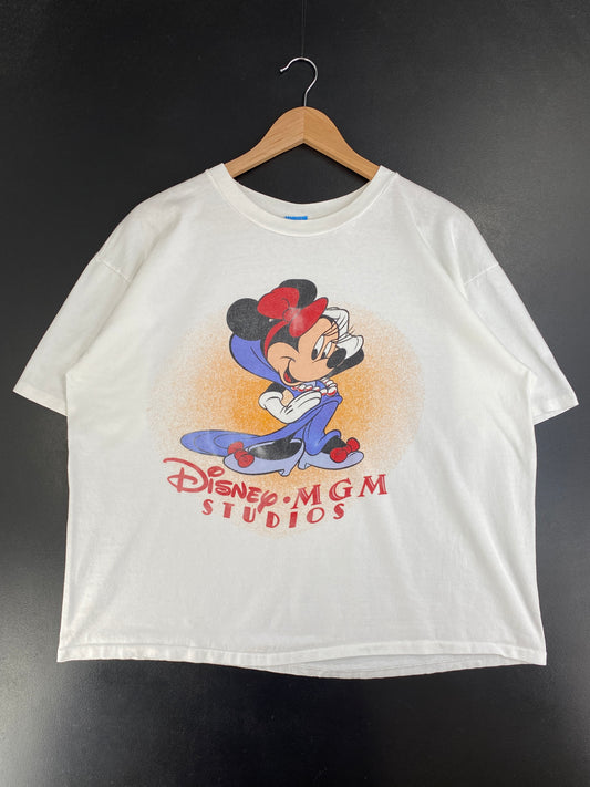 90's DISNEY MINNIE Made in USA Size XL Vintage T-Shirt / G2399T