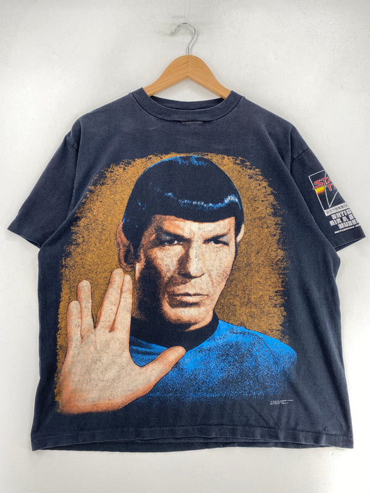 90's STAR TREK Made in USA Size XL Vintage T-Shirt / G1554T
