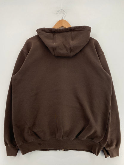 Vintage CARHARTT Size M Hoodie Zip-Up Sweat-Shirt / G1427S