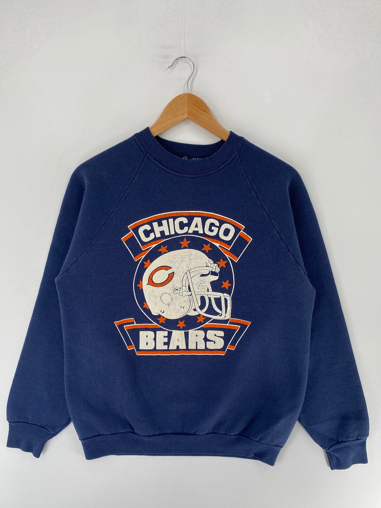 80’s CHICAGO BEARS Made in USA Size Approx.L NFL Vintage Sweat-Shirt / F3706S
