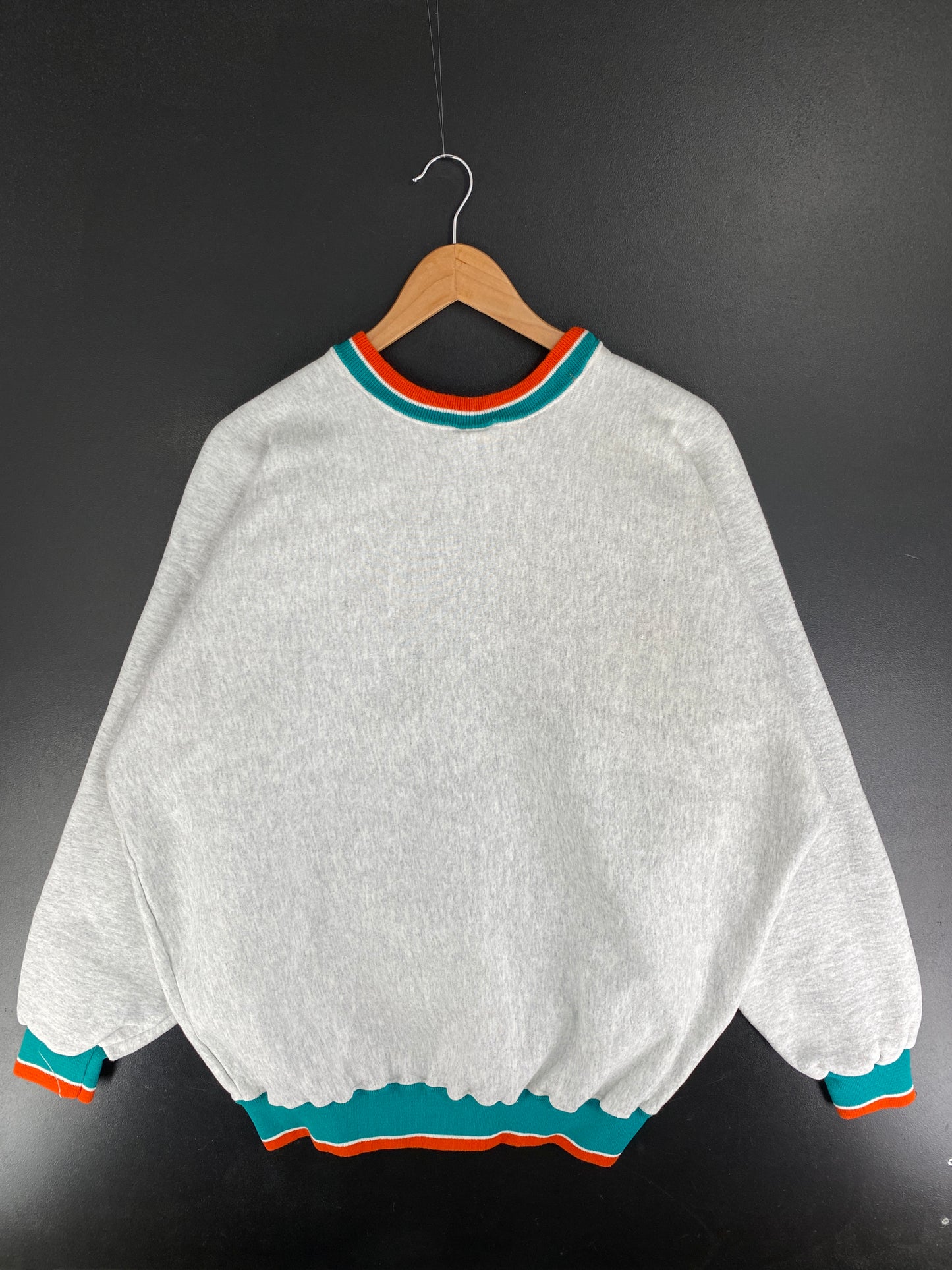 90's MIAMI DOLPHINS Made in USA Size XXL NFL Sweat-Shirt / F4901S