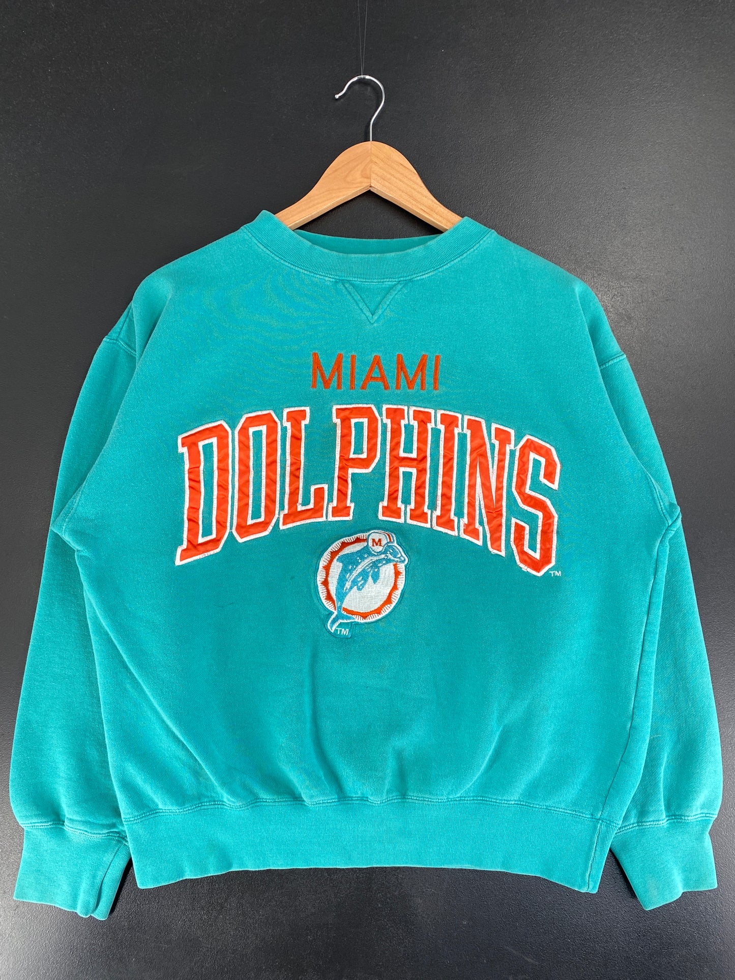 Vintage MIAMI DOLPHINS Size M NFL Sweat-Shirt/ F9134S
