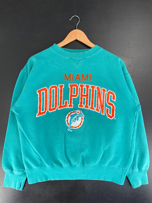 Vintage MIAMI DOLPHINS Size M NFL Sweat-Shirt/ F9134S