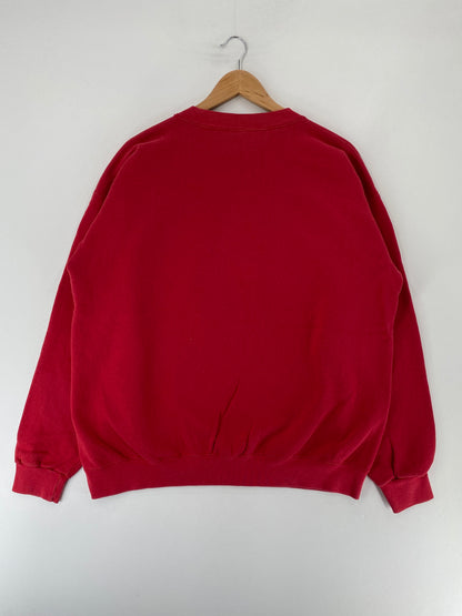 90’s ALABAMA CRIMSON TIDE Made in USA Size L Vintage College Sweat-Shirt / F2137S