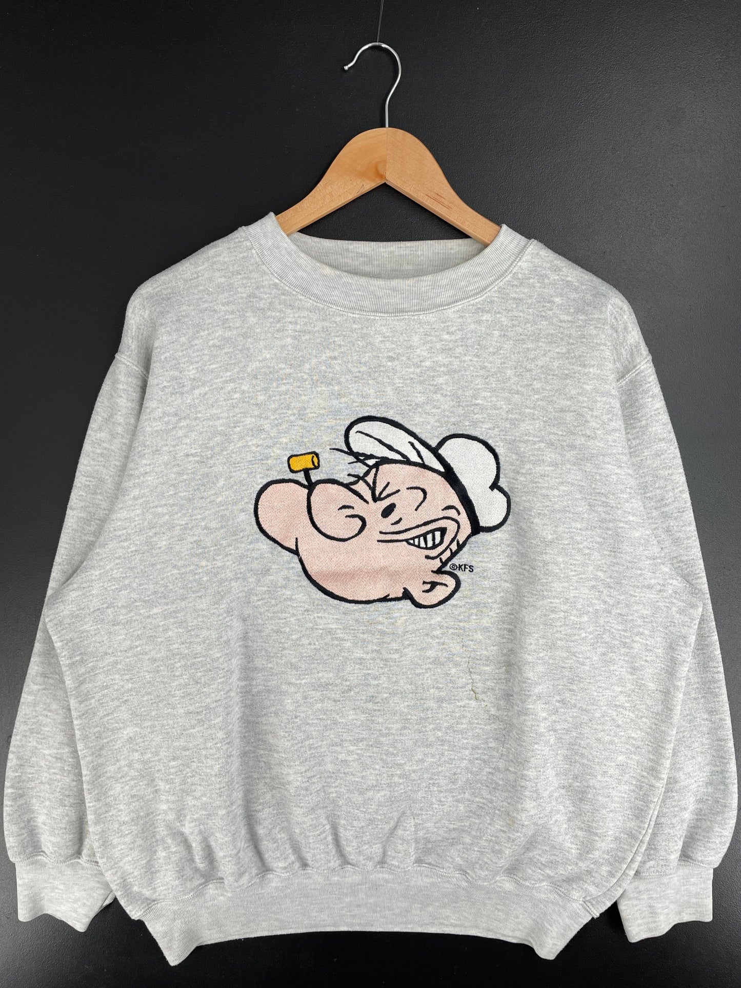 90's POPEYE Size L Vintage Sweat-Shirt / F7690S