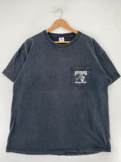 1996 STURGIS Made in USA Size XL Vintage T- Shirt / G1139T