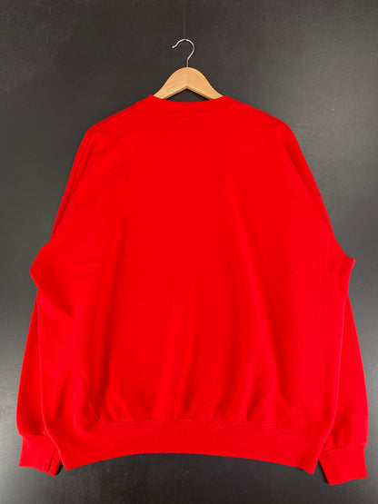 Vintage KANSAS CITY CHIEFS Size No Tag (Approx.XL) NFL Sweat-Shirt / F9341S