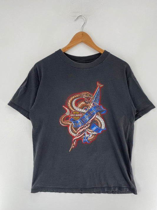 90’s HARLEY-DAVIDSON Size No Tag (Approx.L) T-Shirt / F4411T