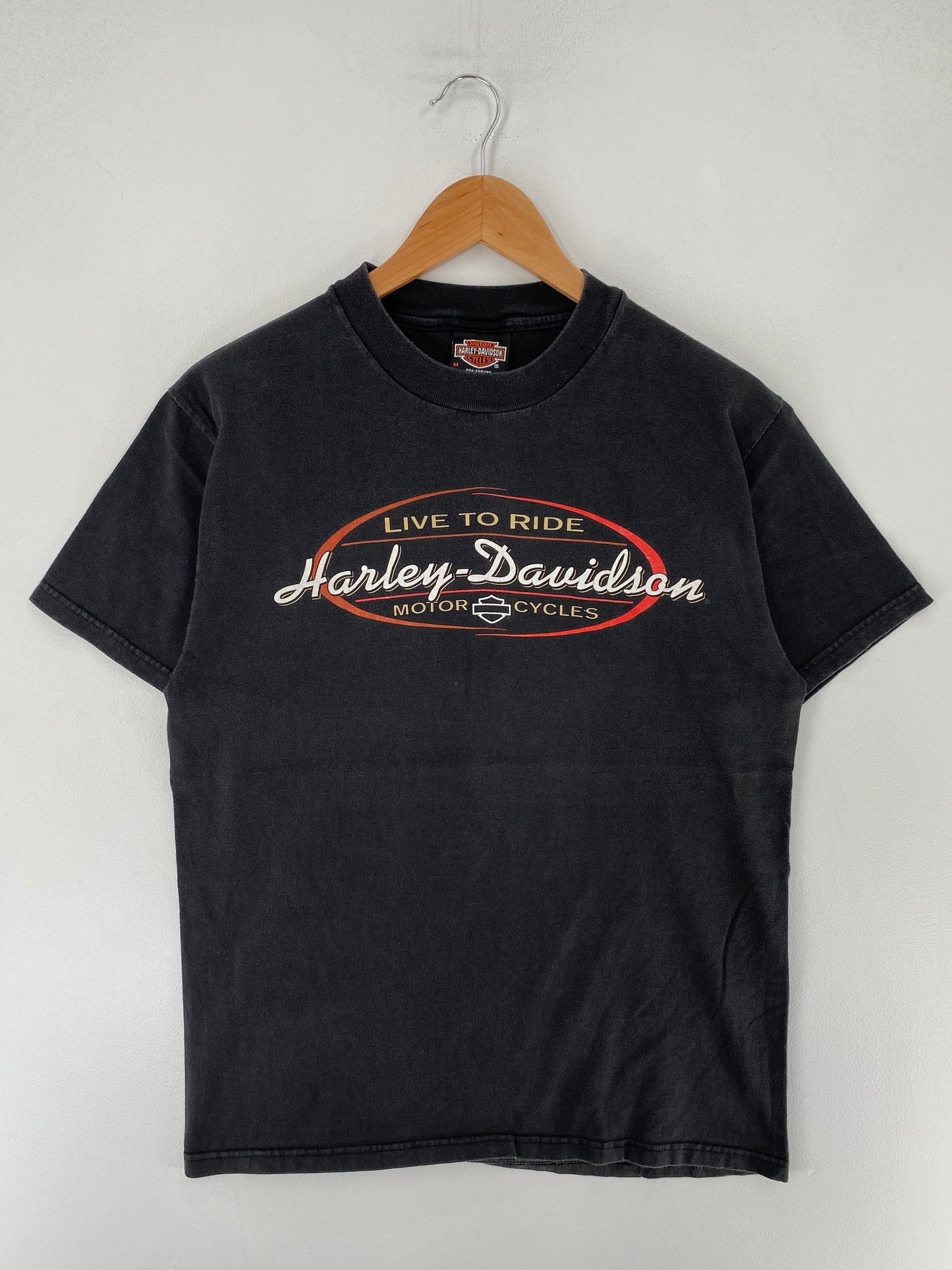 90's HARLEY DAVIDSON Made in USA Size M Vintage T-Shirt / F3526T