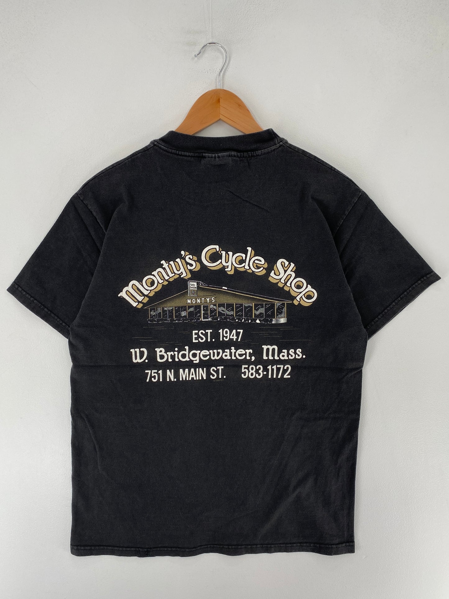 90's HARLEY DAVIDSON Made in USA Size M Vintage T-Shirt / F3526T