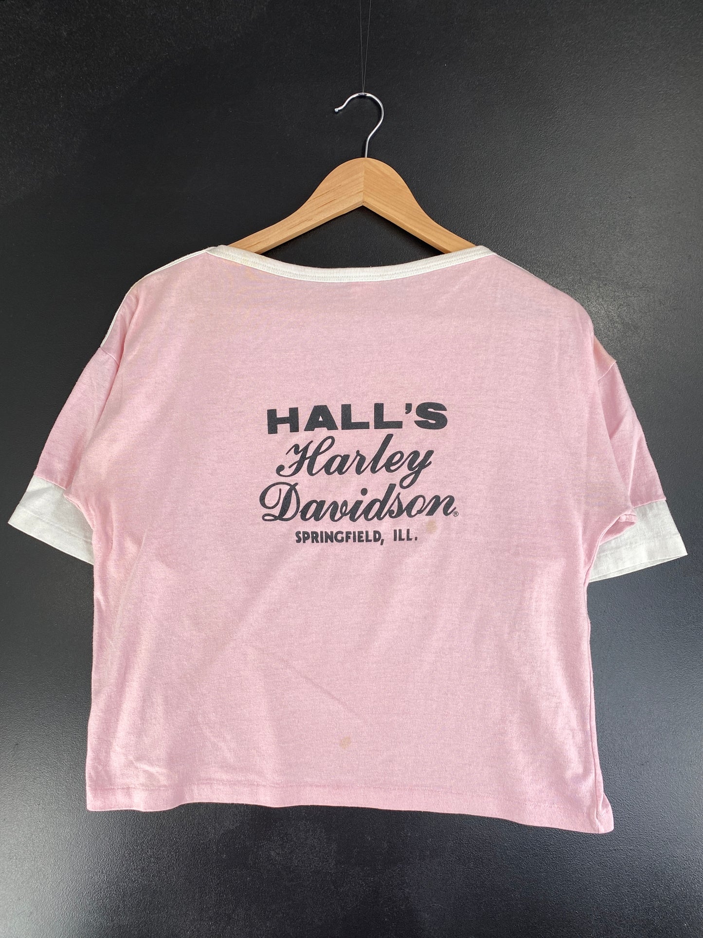 .80's HARLEY DAVIDSON Made in USA Size Kids XL Vintage T-shirt / F9303T