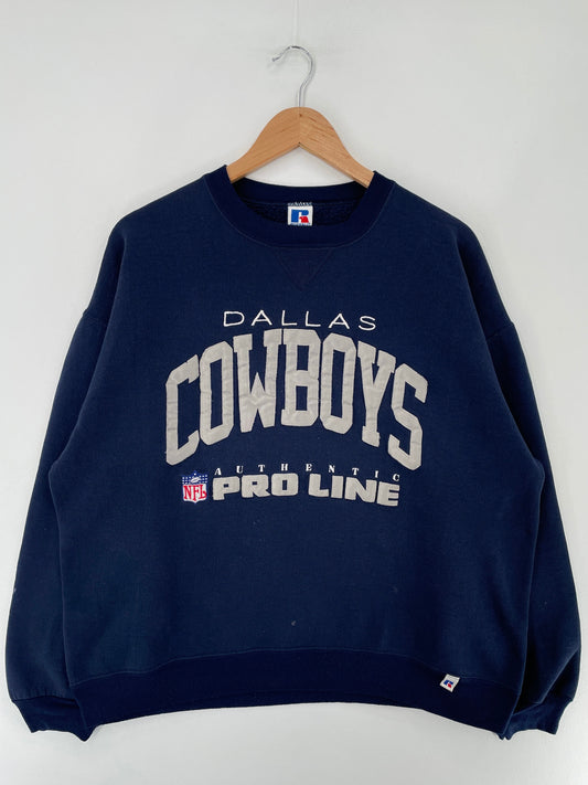 90's DALLAS COWBOYS Made in USA Size XL Vintage NFL Sweat-Shirt / F8141S