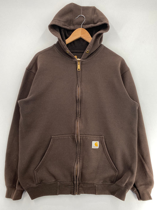 Vintage CARHARTT Size M Hoodie Zip-Up Sweat-Shirt / G1427S