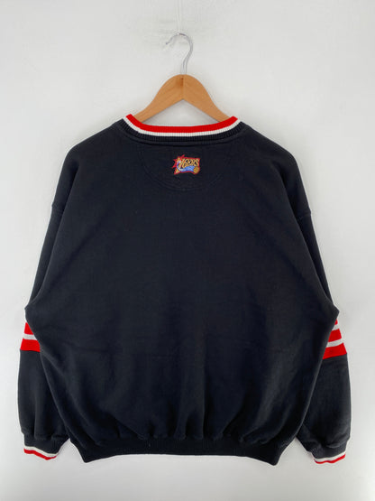 00’ PHILADELPHIA 76ERS Size XL NFL Sweat-shirt / F8639S