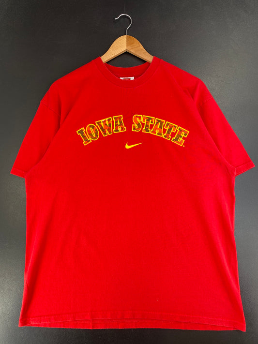 90’s NIKE IOWA STATE Size L Vintage College T-Shirt / G2579T
