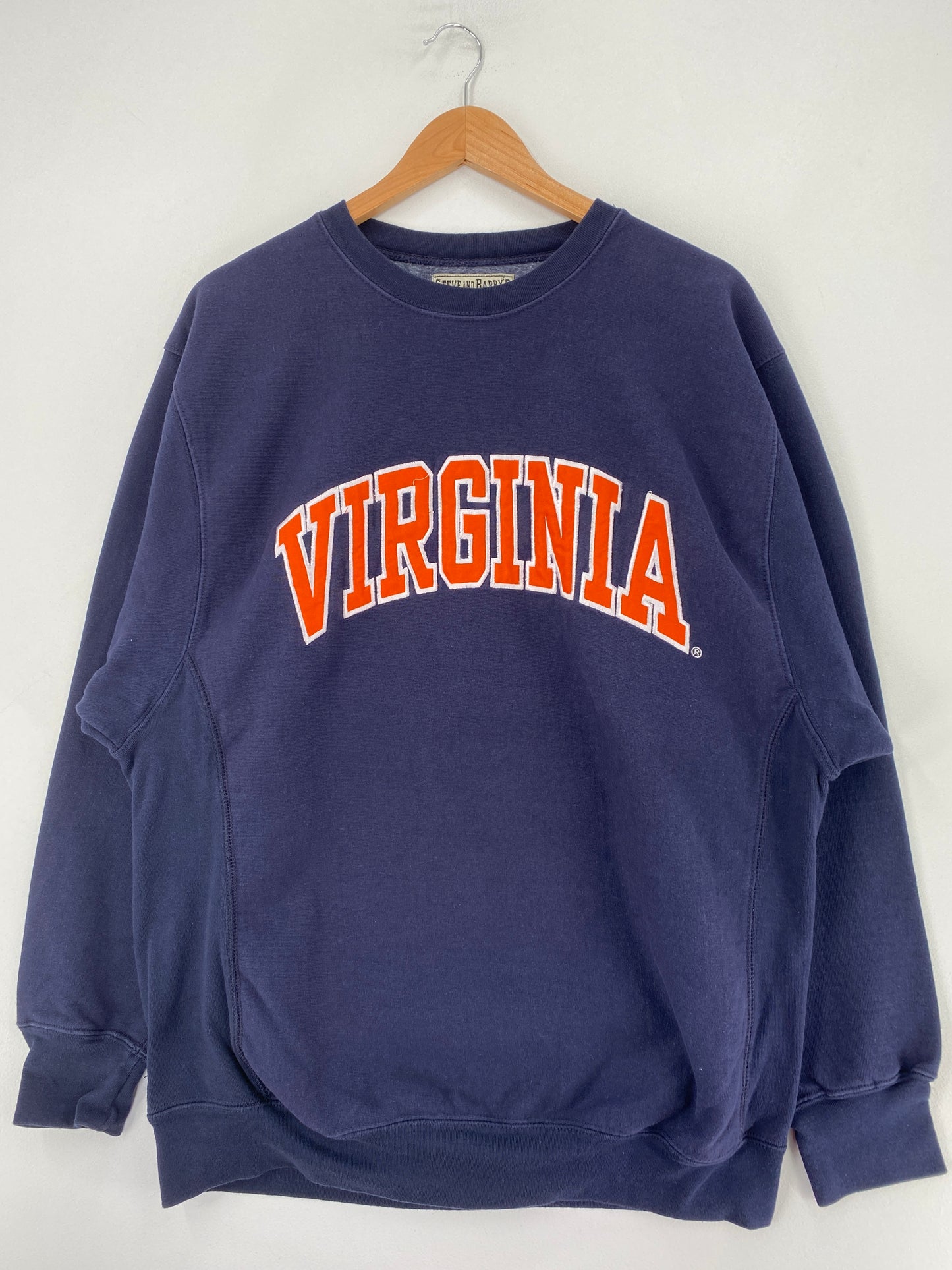 Vintage VIRGINIA Size L College Sweat-Shirt / F9059S