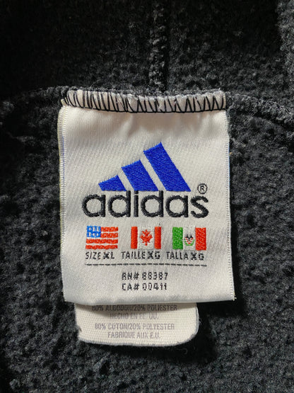90's ADIDAS Made in USA Size XL Vintage Hoodie Sweat Shirt / G1412S